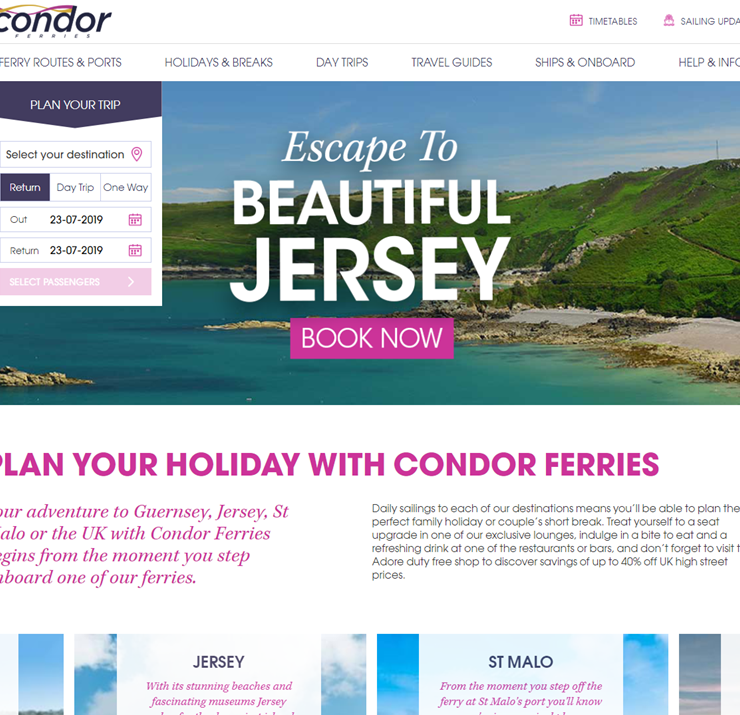 Condor Ferries Umbraco Cold Banana