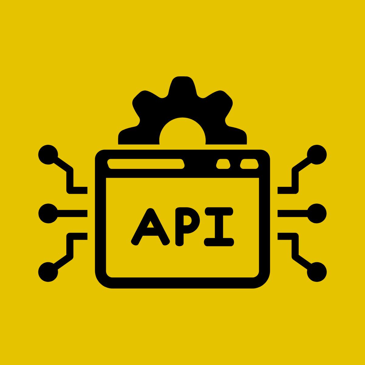 An API icon